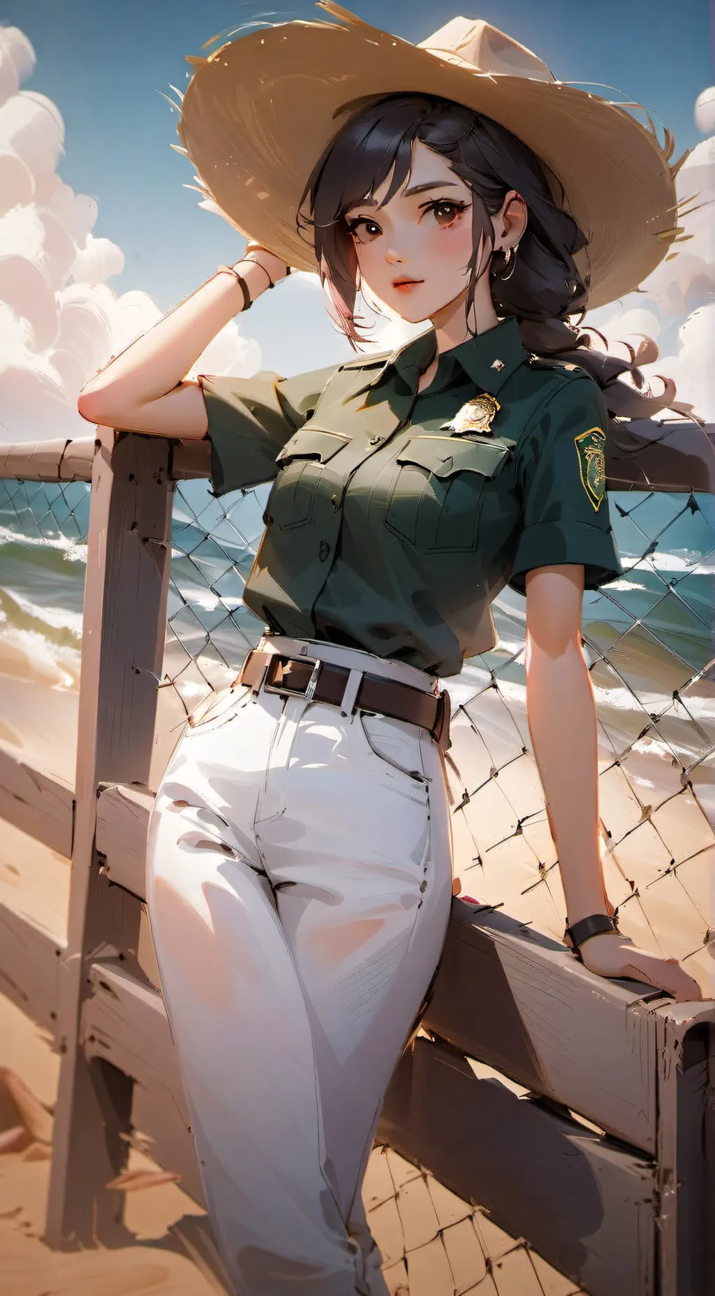 ai character: Jessica Larson background