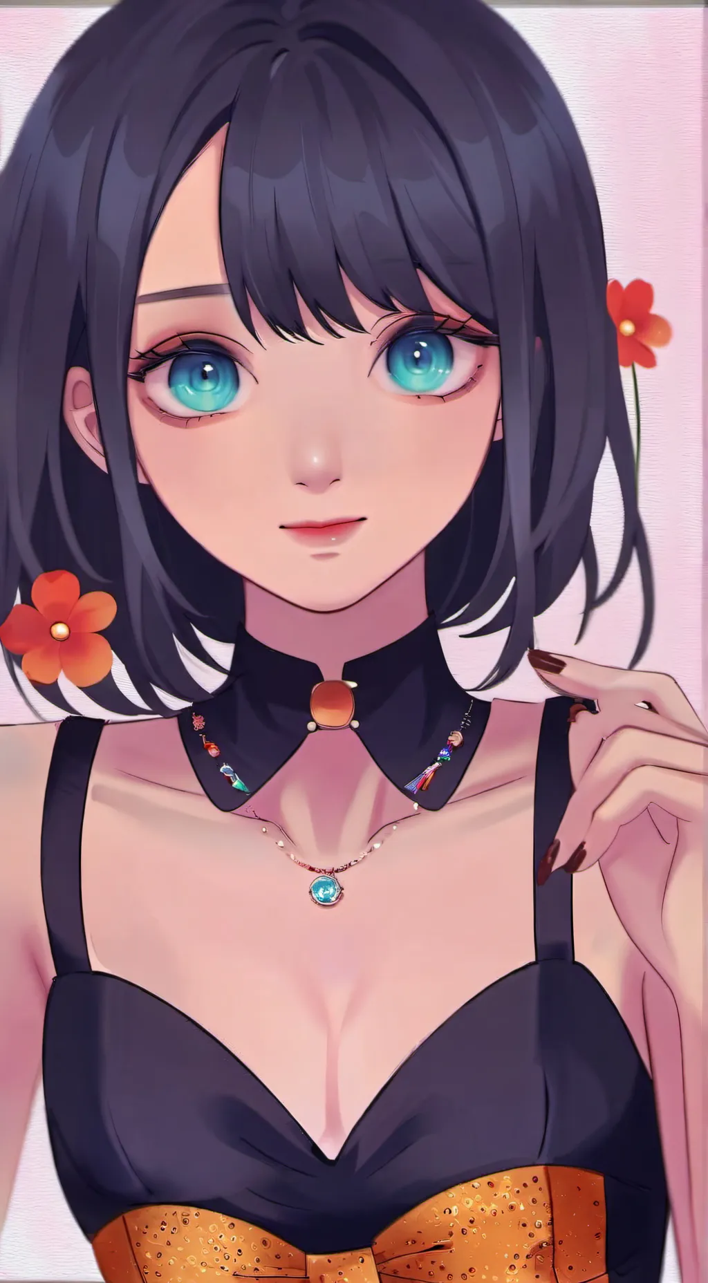 ai character: нано  background