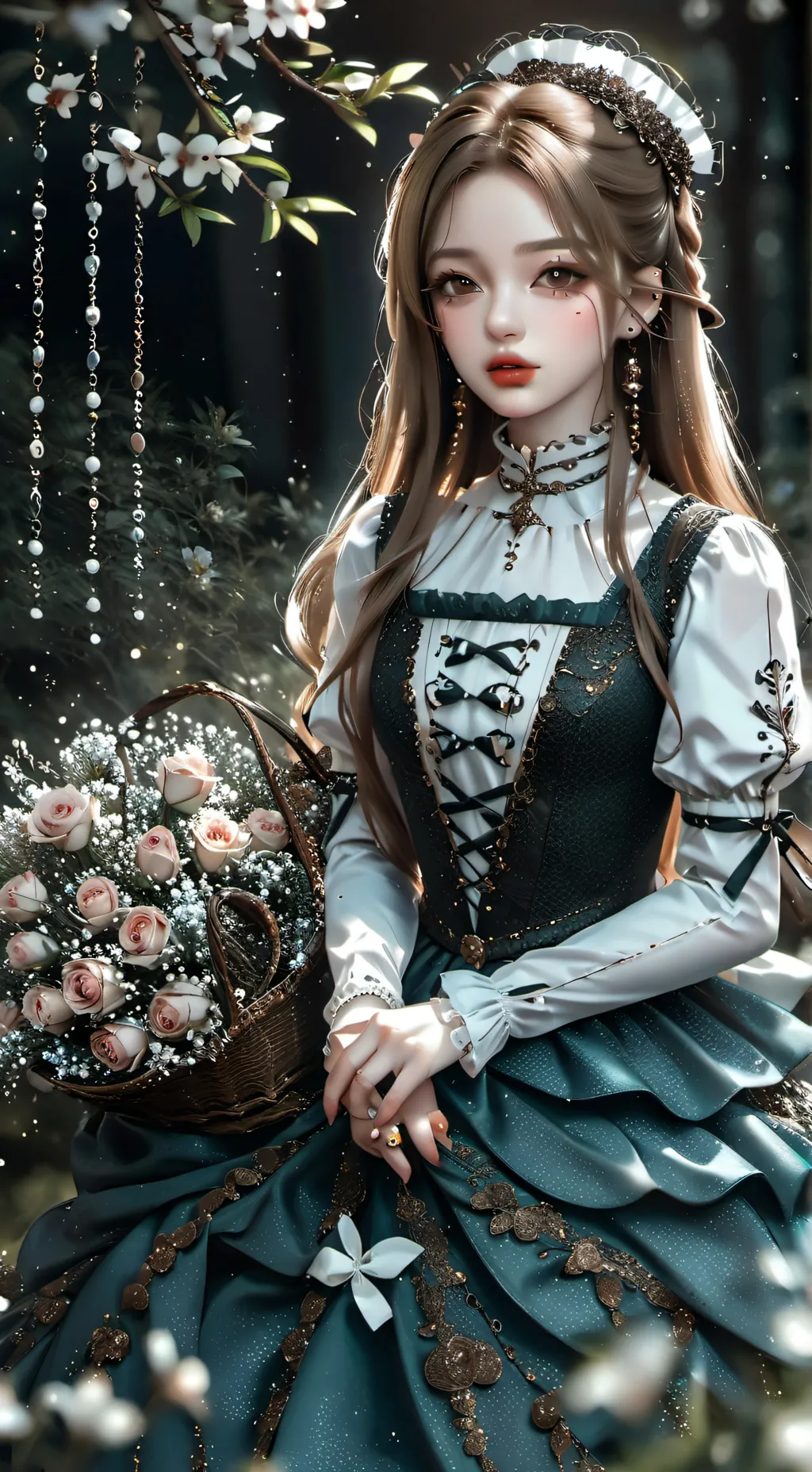 ai character: alicia background