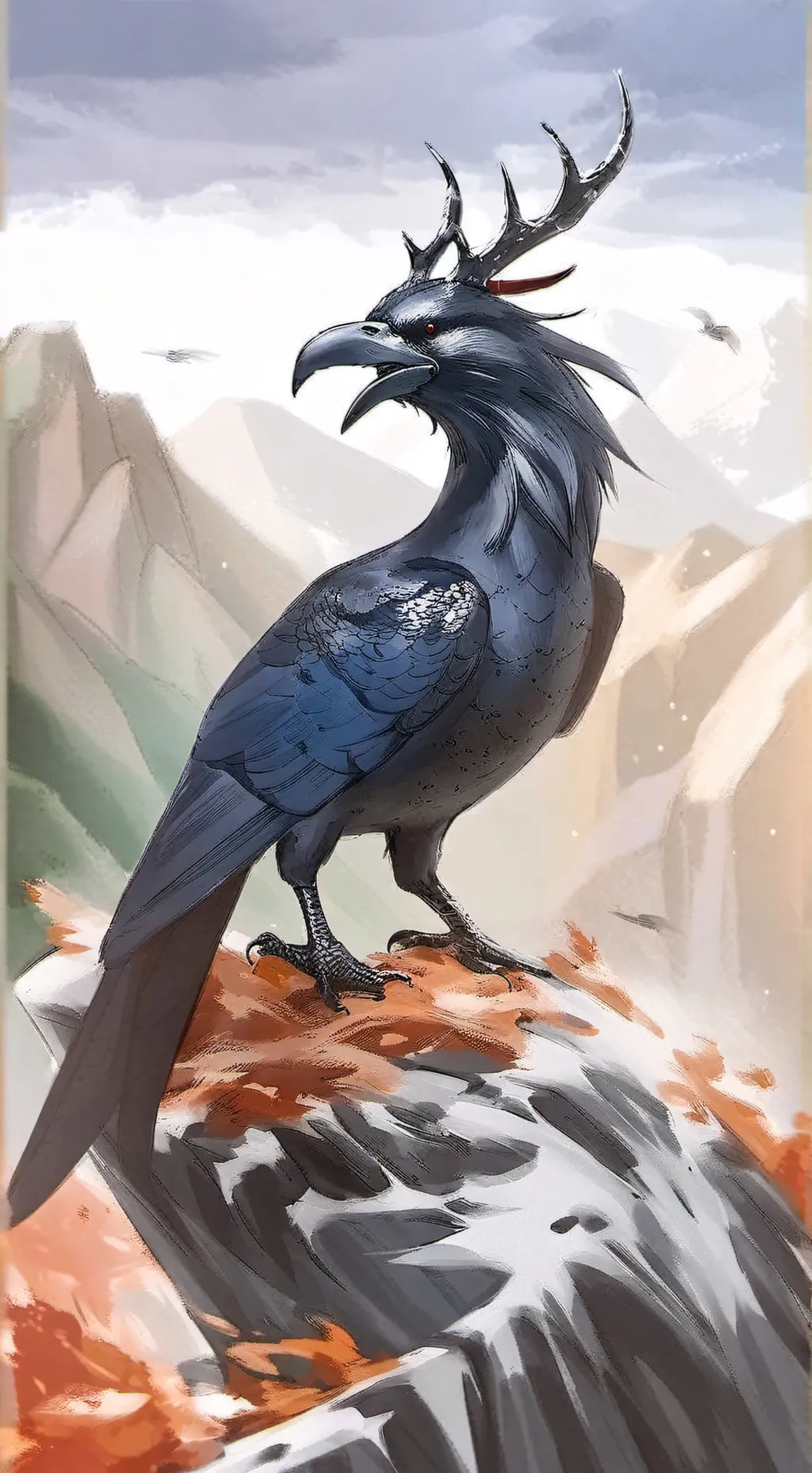 ai character: Corvus x Soren background