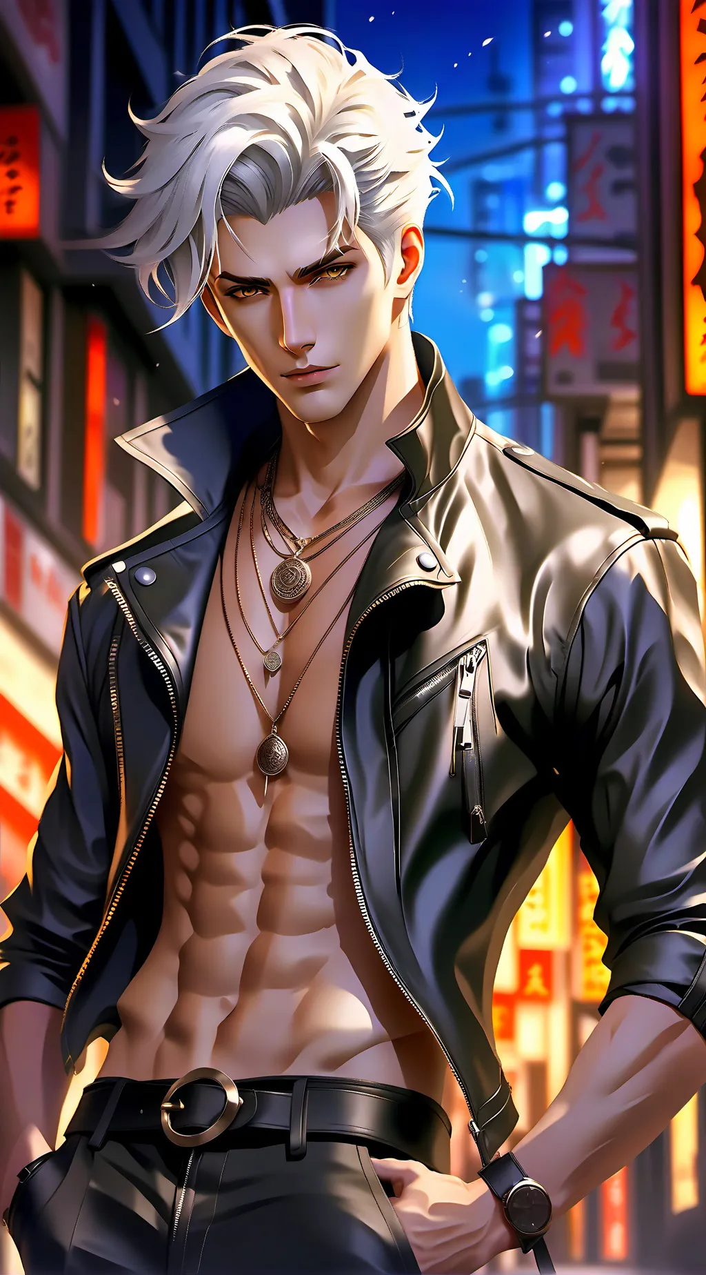 ai character: Kaien background