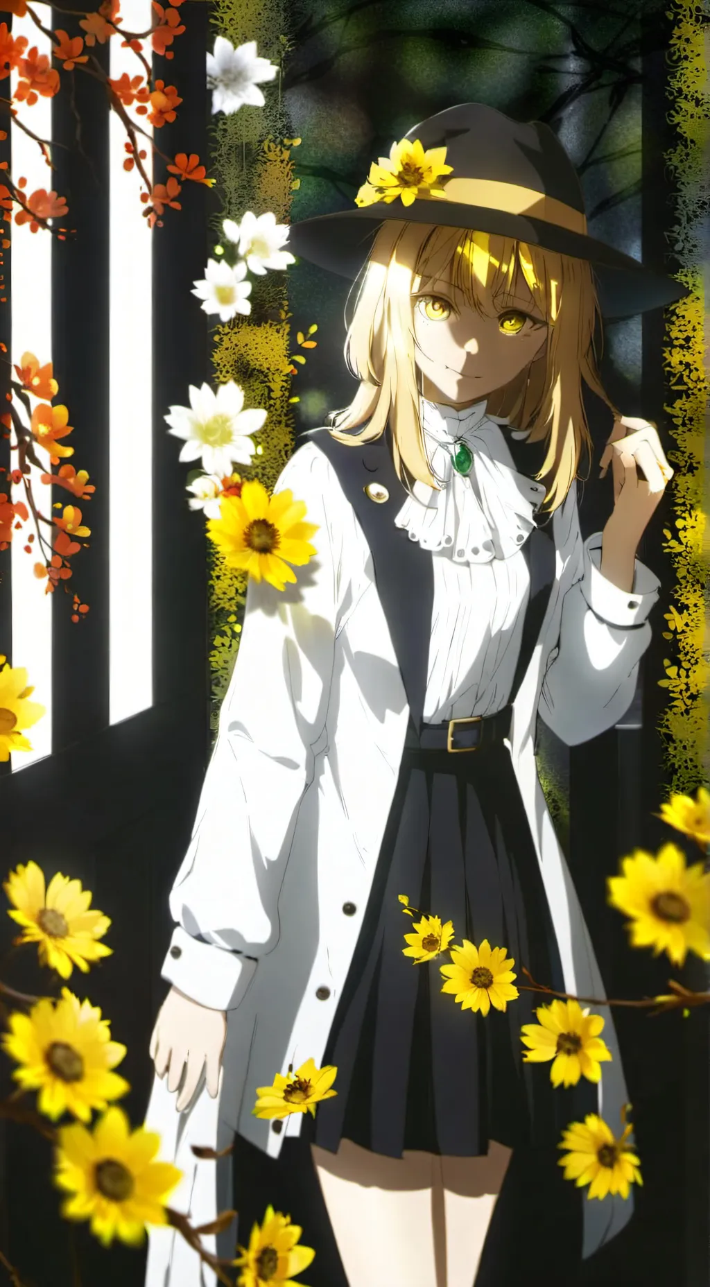 ai character: 👑Lunita💛 background