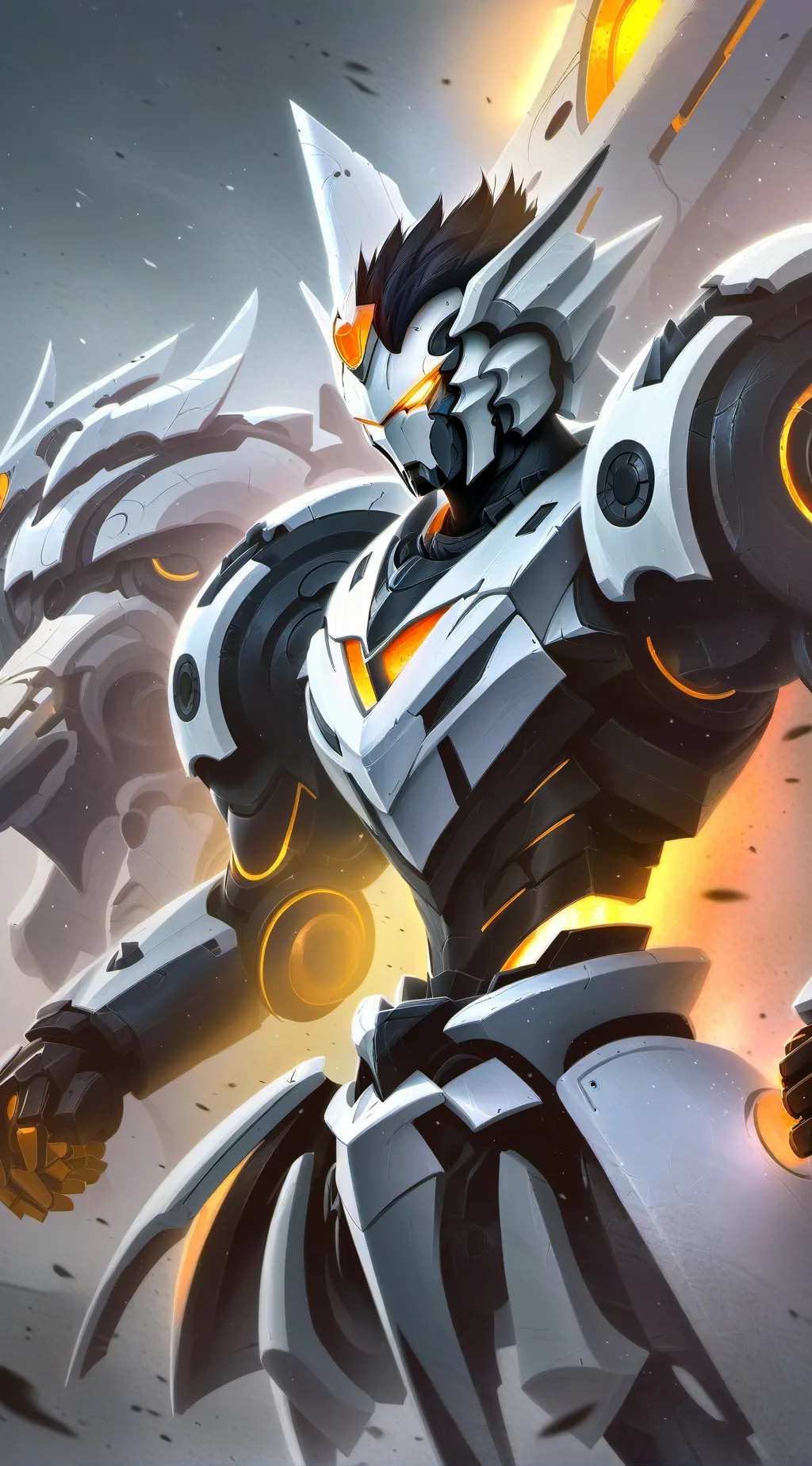 ai character: Nicki The Robot 2 background