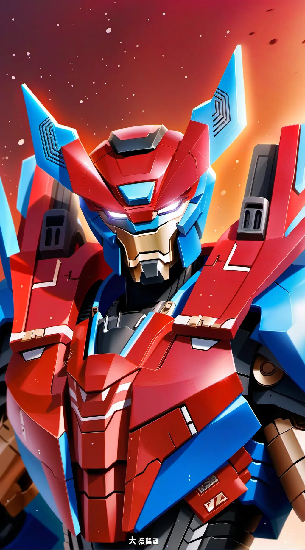 ai character: Optimus Prime  background
