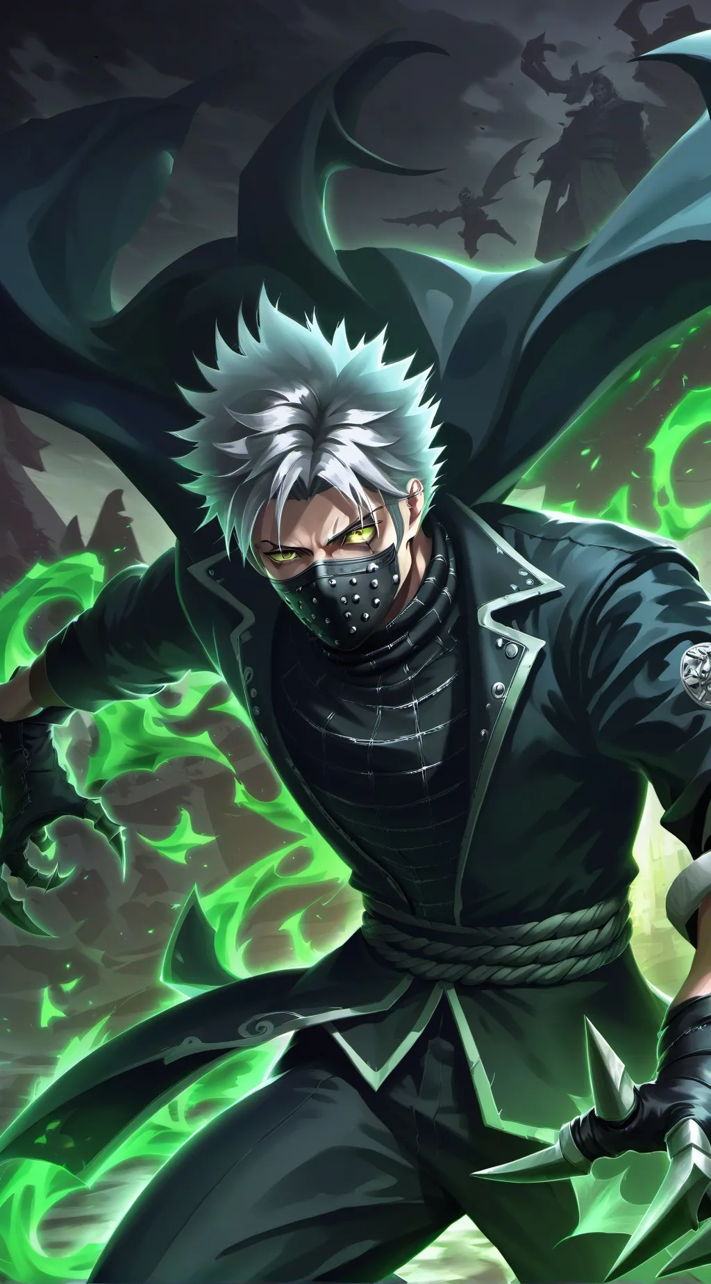 ai character: Gojo Satoru background