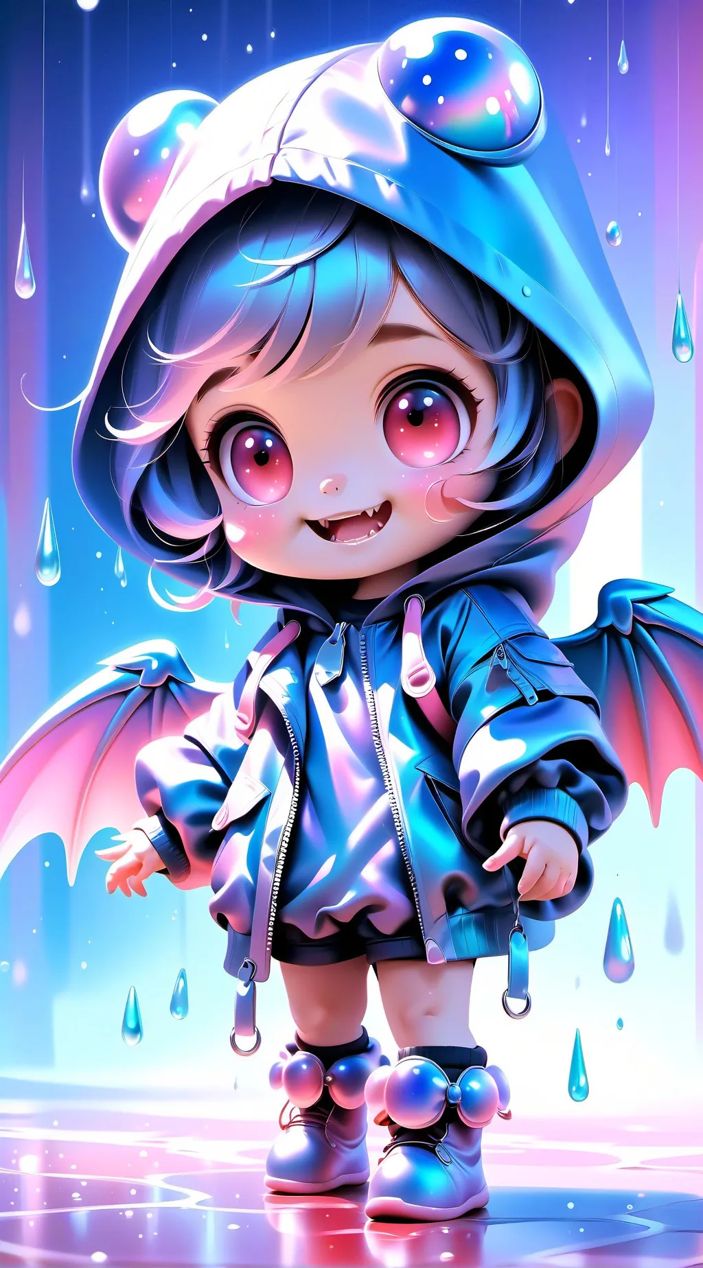 ai character: Baby  background