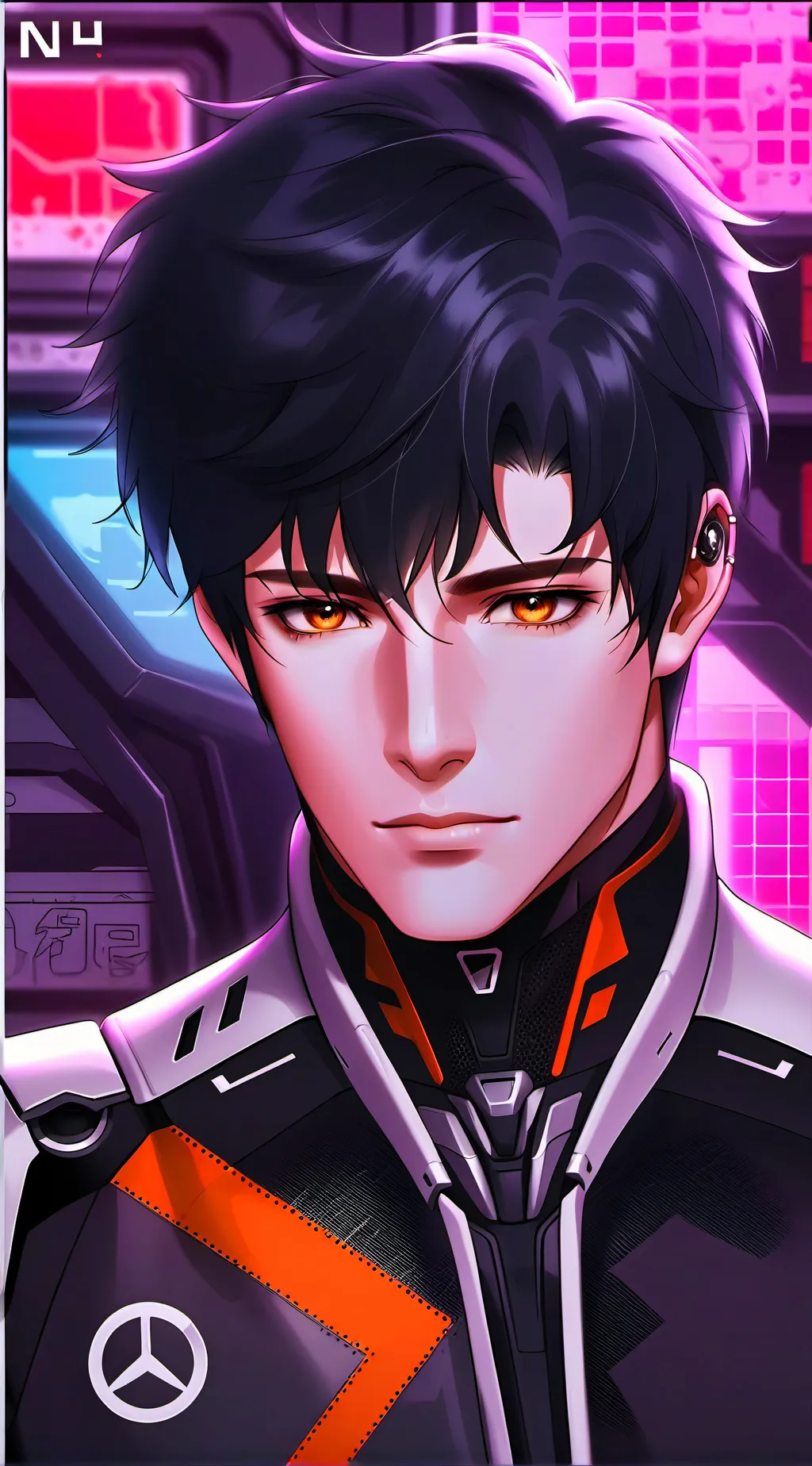 ai character: SpongeBob MechBuil background