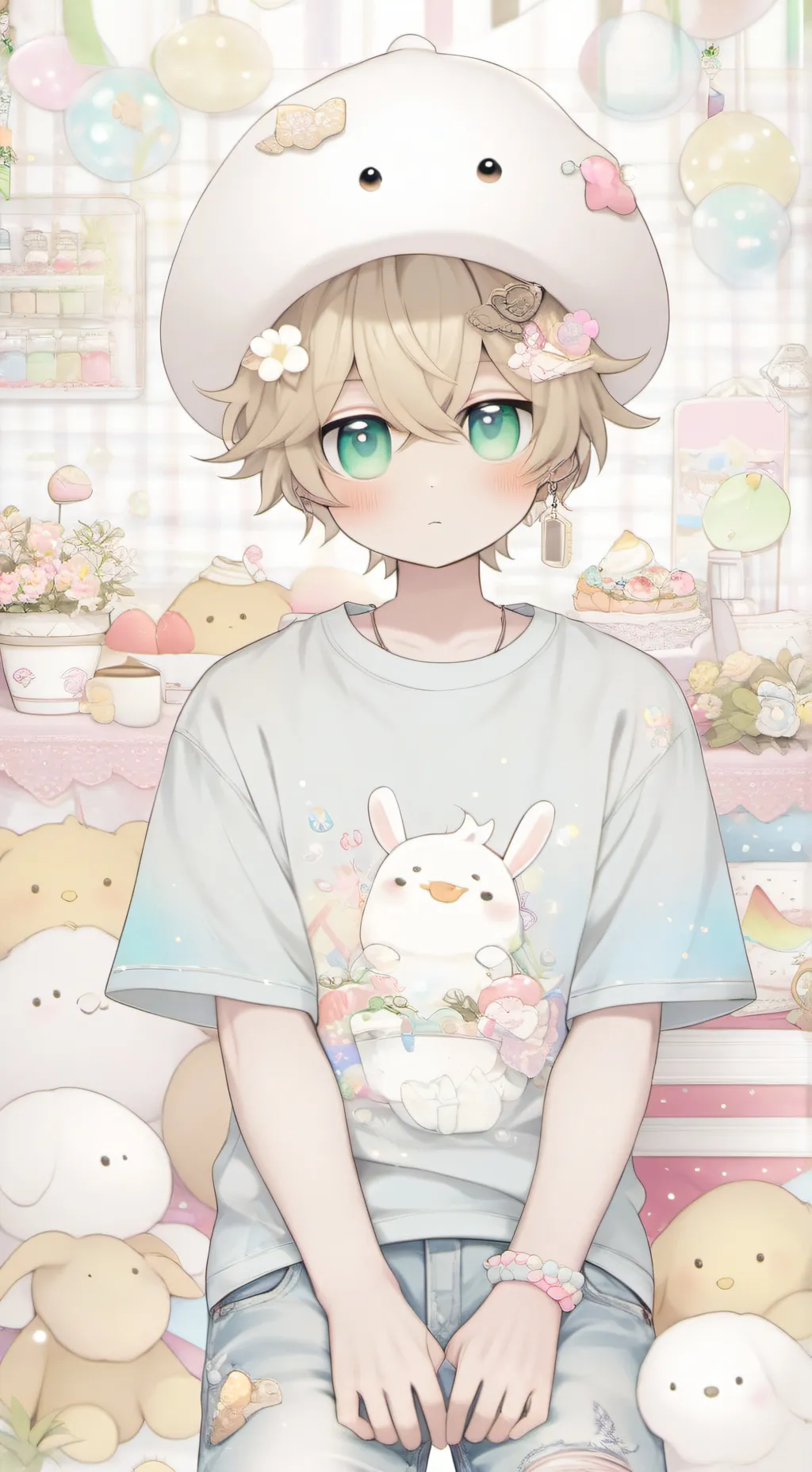 ai character: ✴catboy✴ background