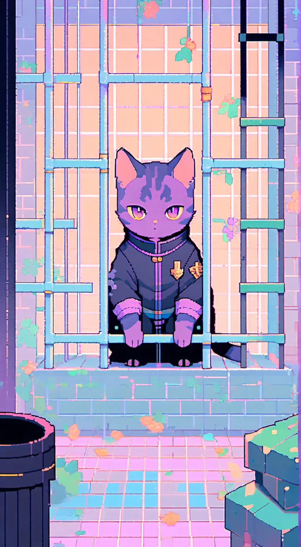 ai character: Landale Prison background