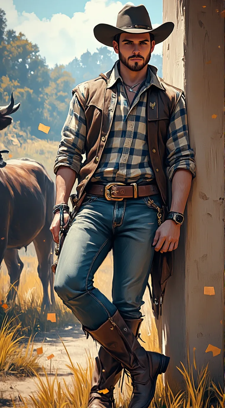 ai character: Grayson  Scott background