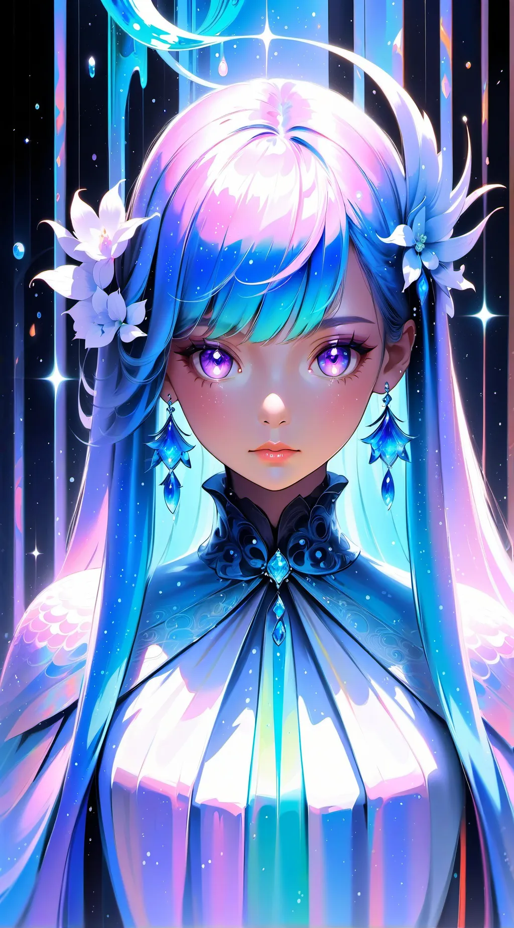 ai character: Alexa amore background