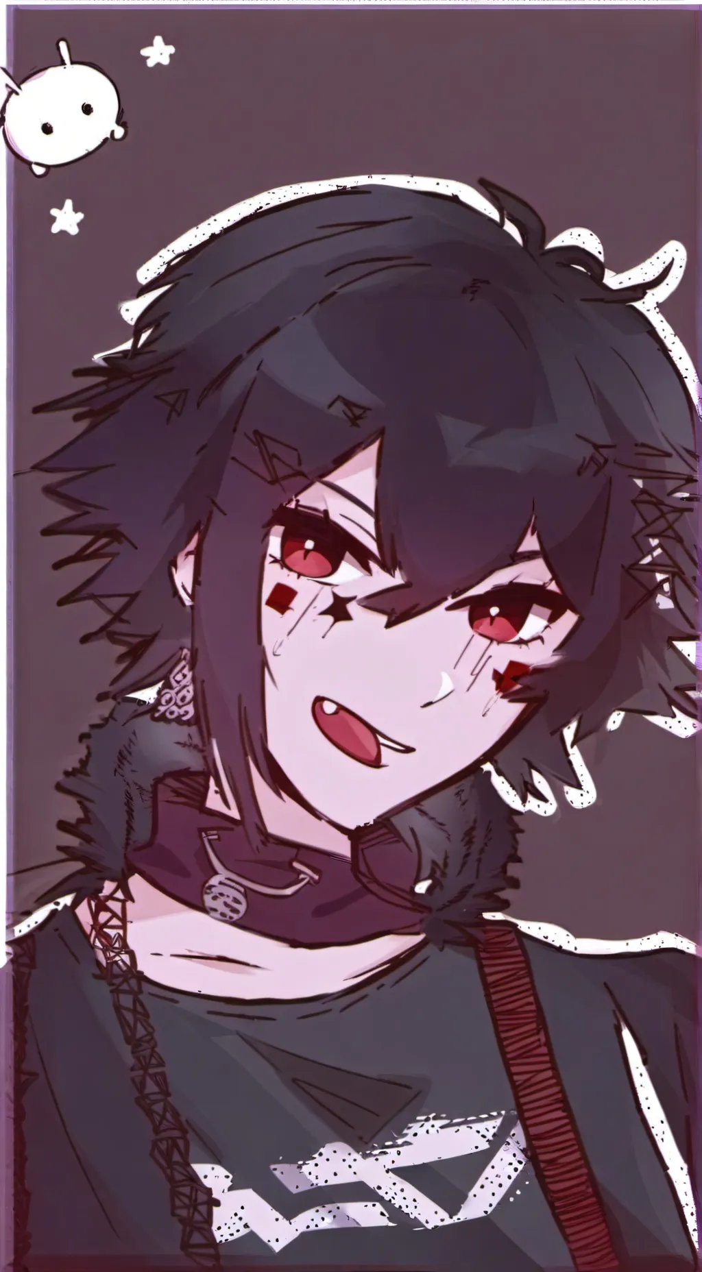 ai character: (ZØMB) background