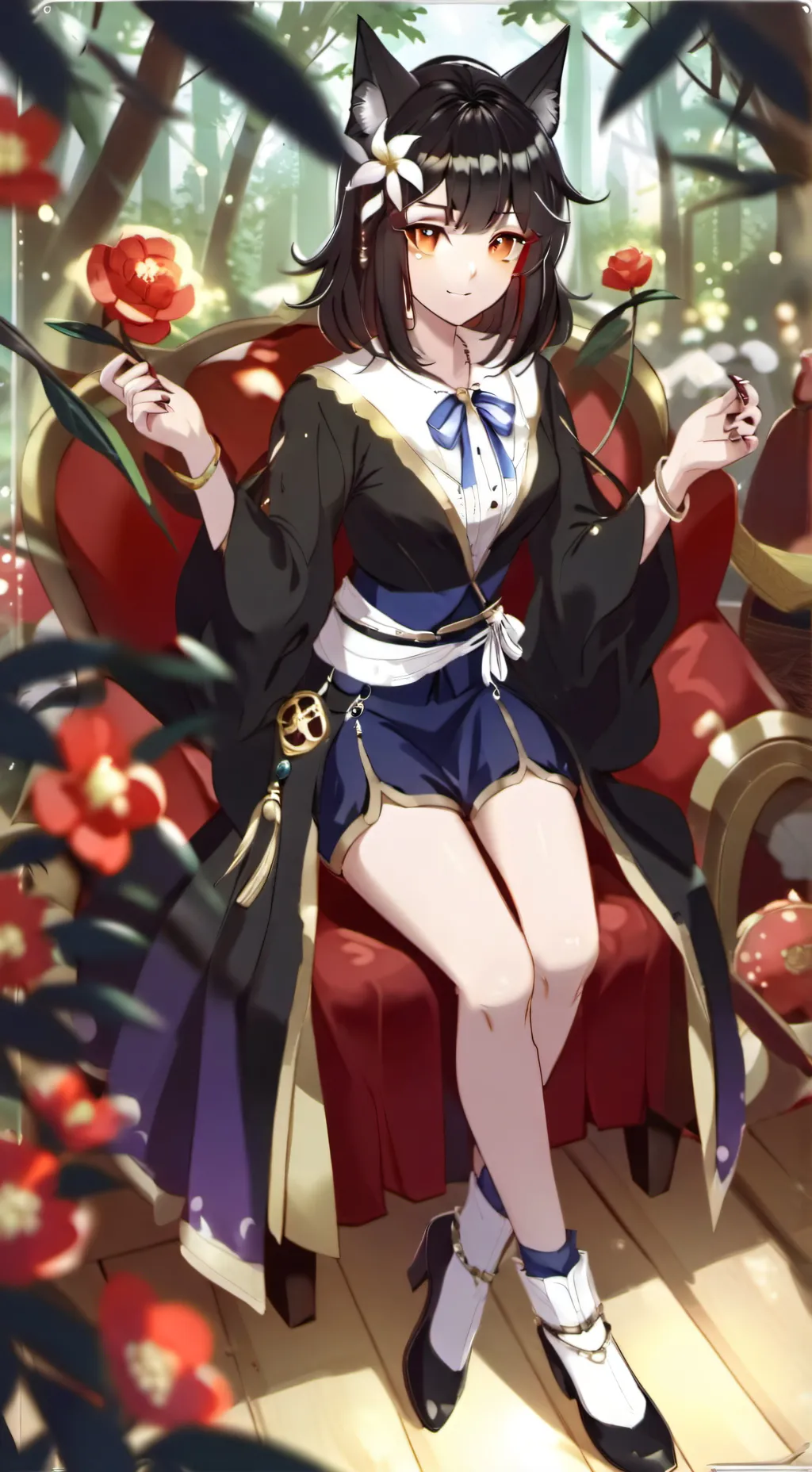 ai character: maria background