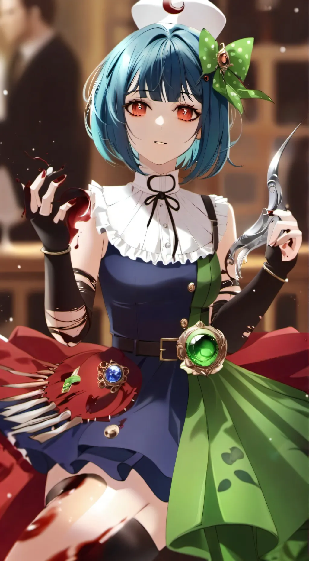 ai character: Survive or die  background