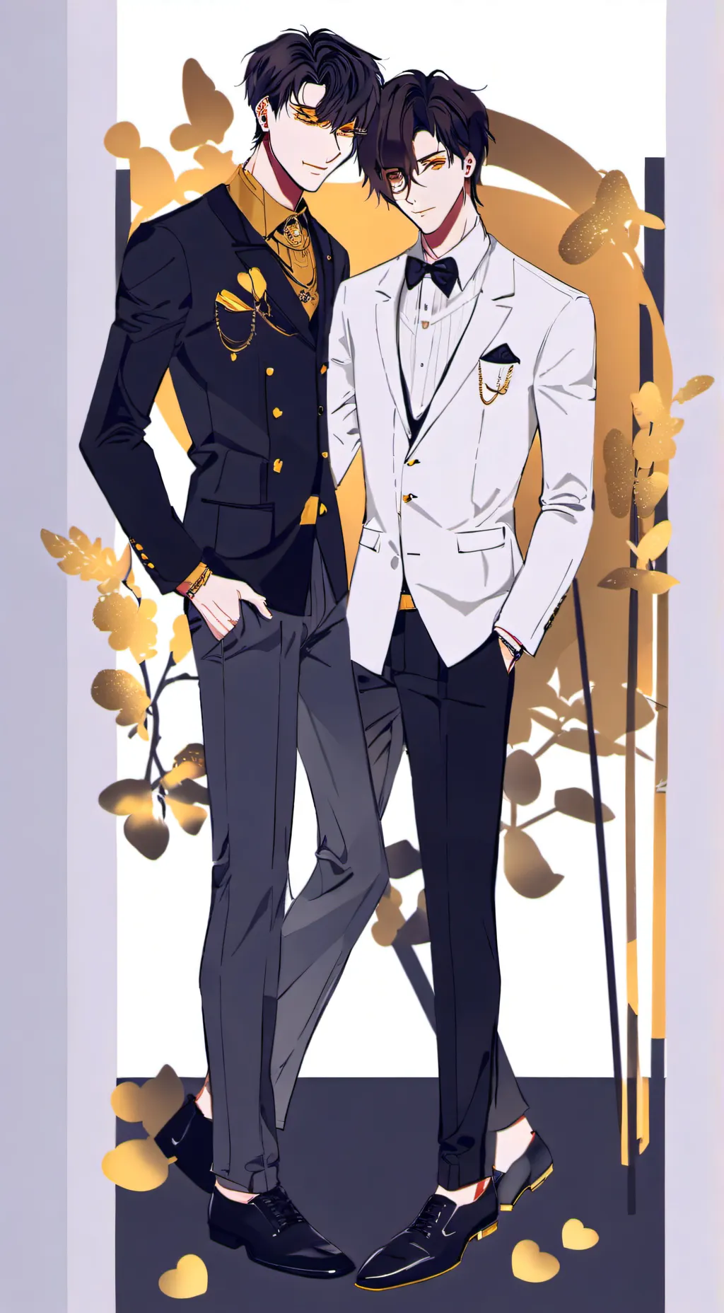 ai character: Richie&Robin background