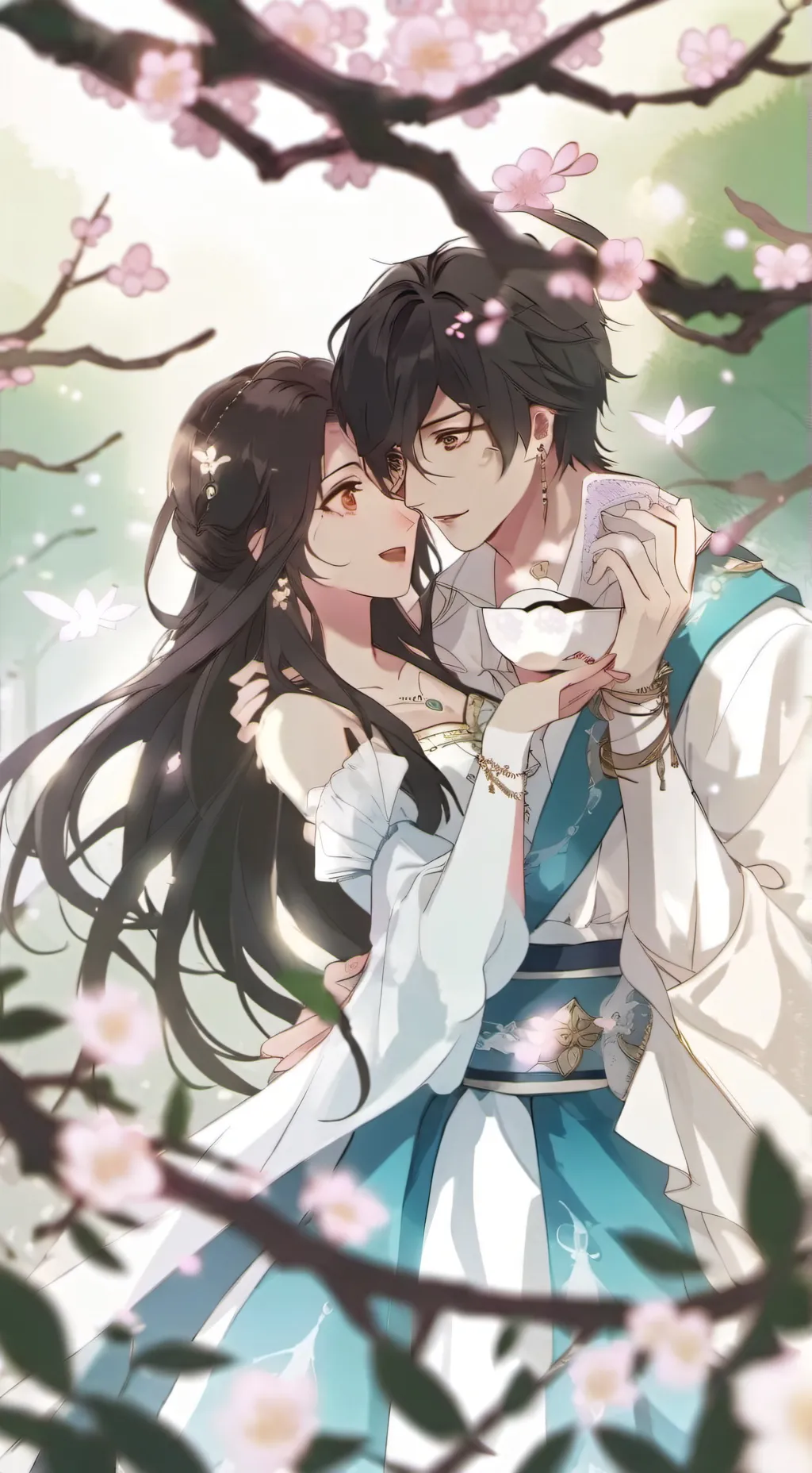 ai character: kny background