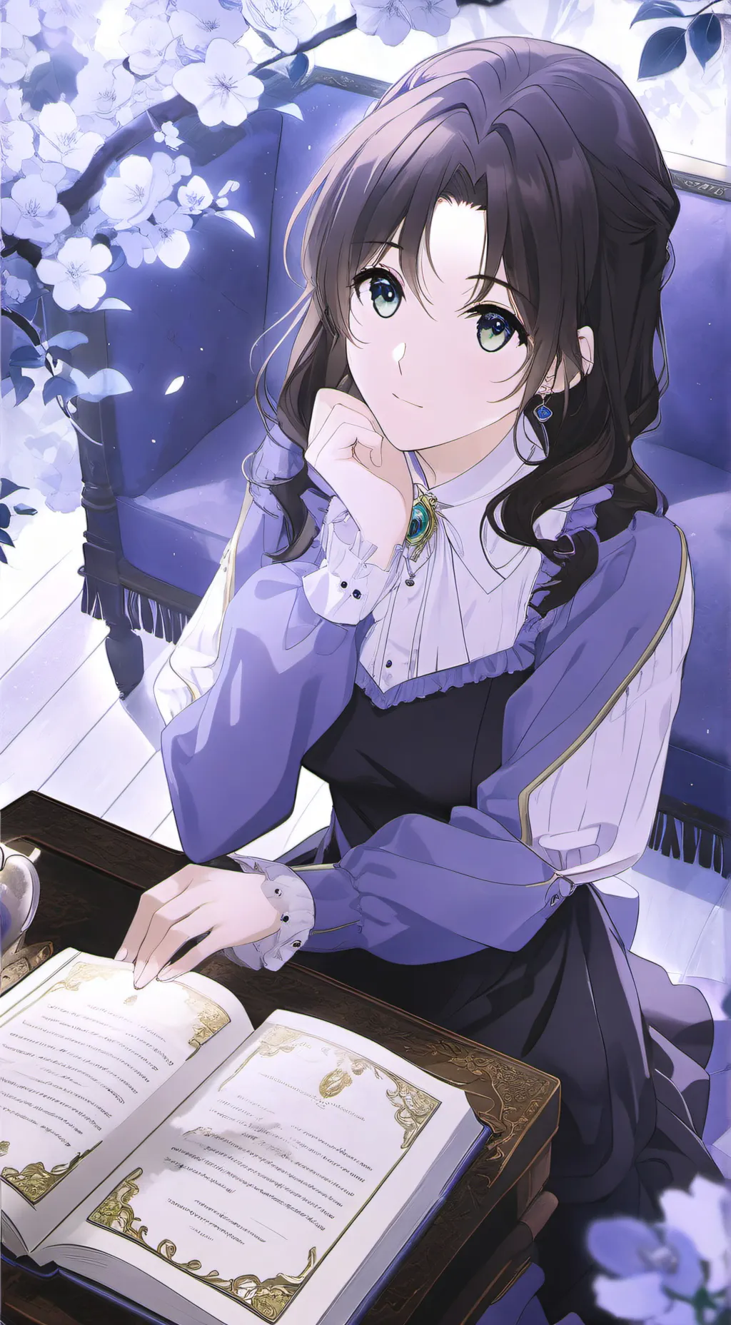 ai character: Алина background