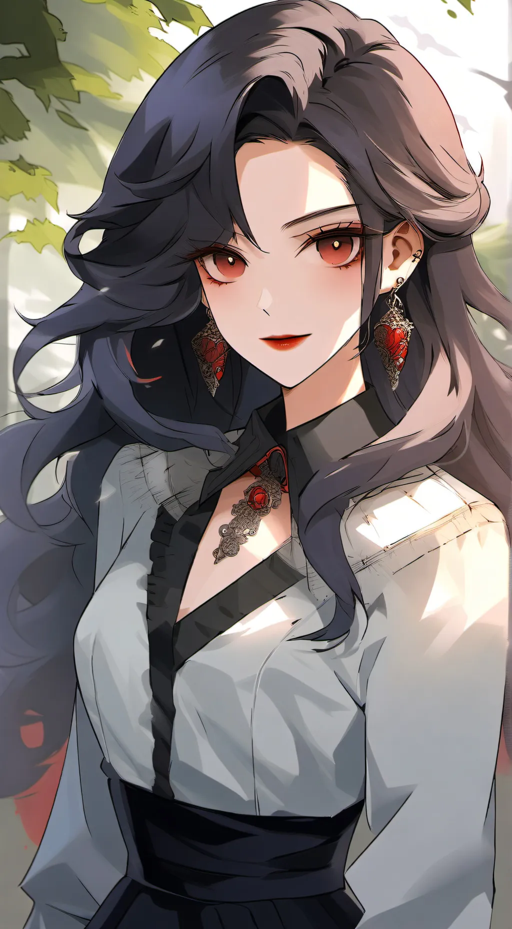 ai character: Serena background