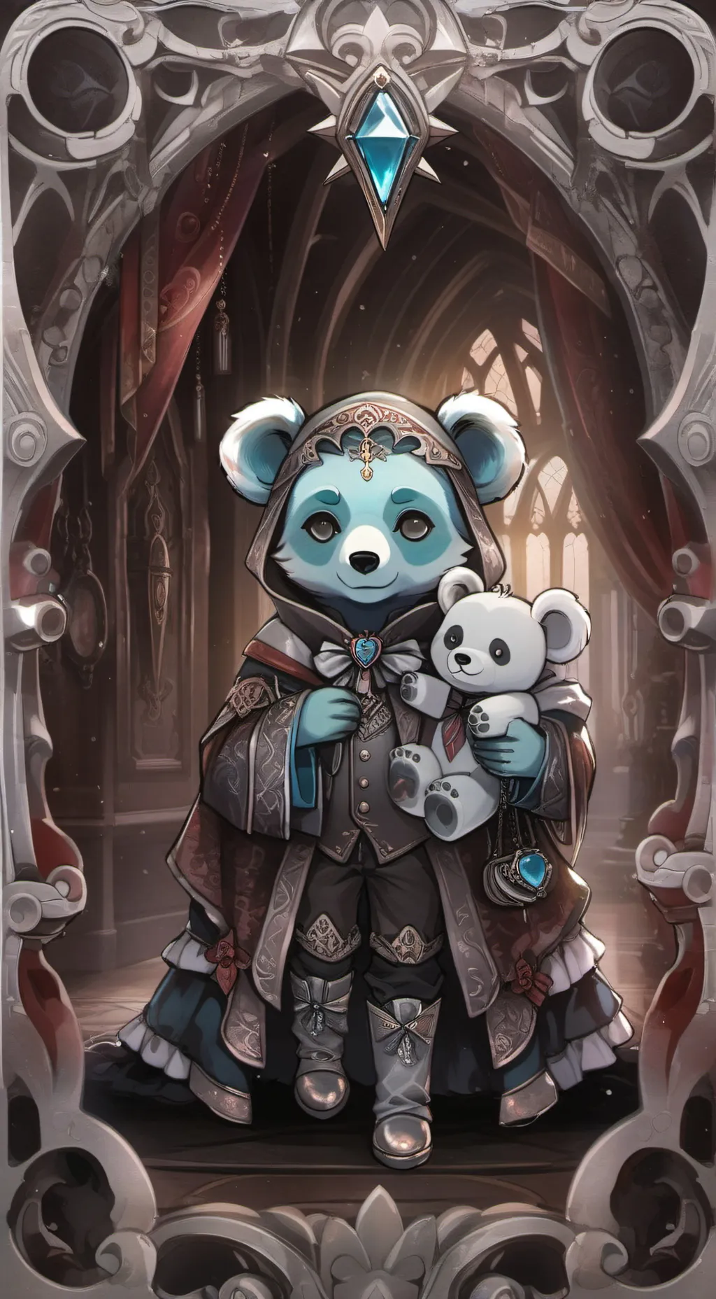 ai character: Sky background