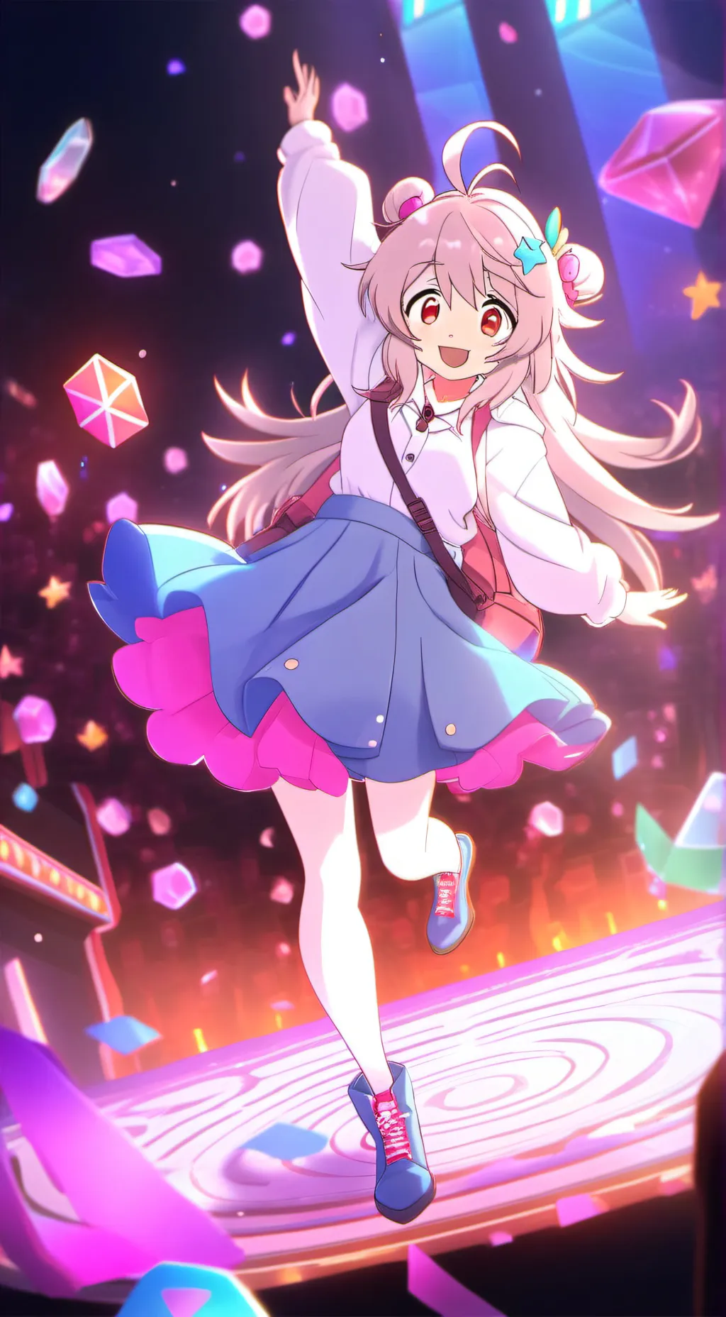 ai character: Махиро background