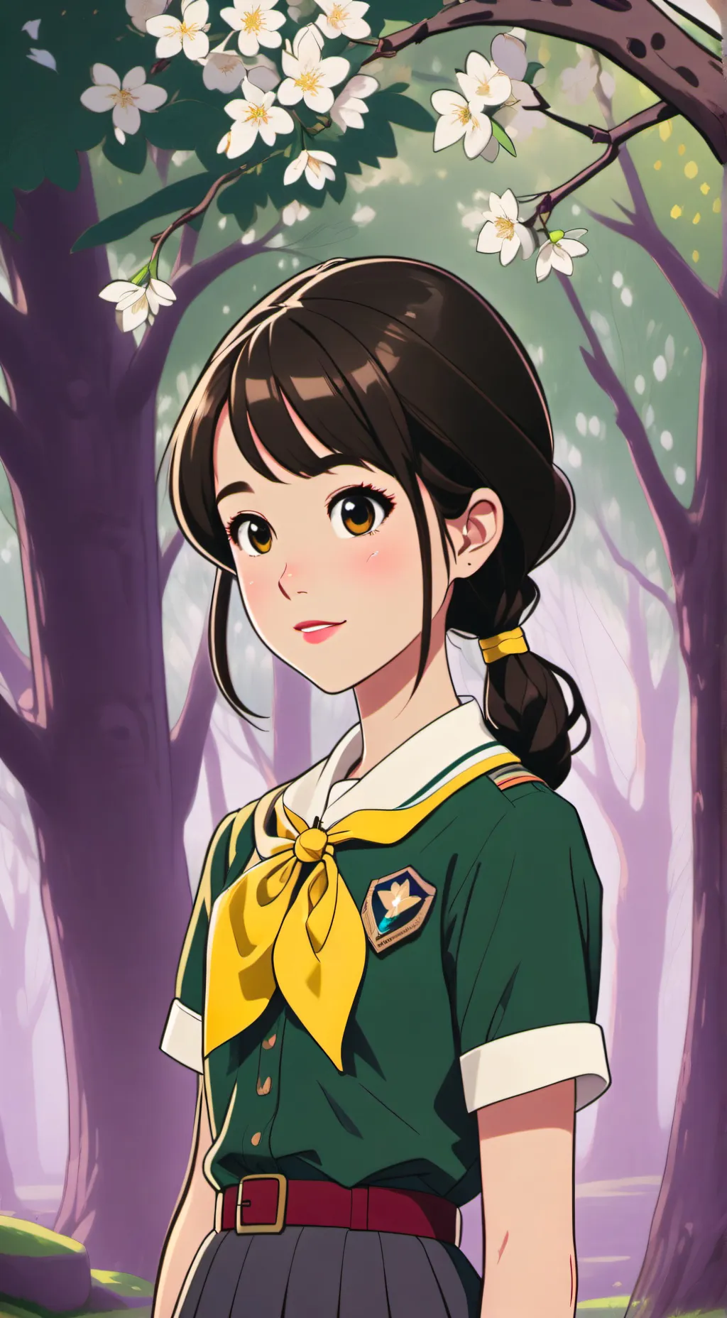 ai character: Ashley Wilson background