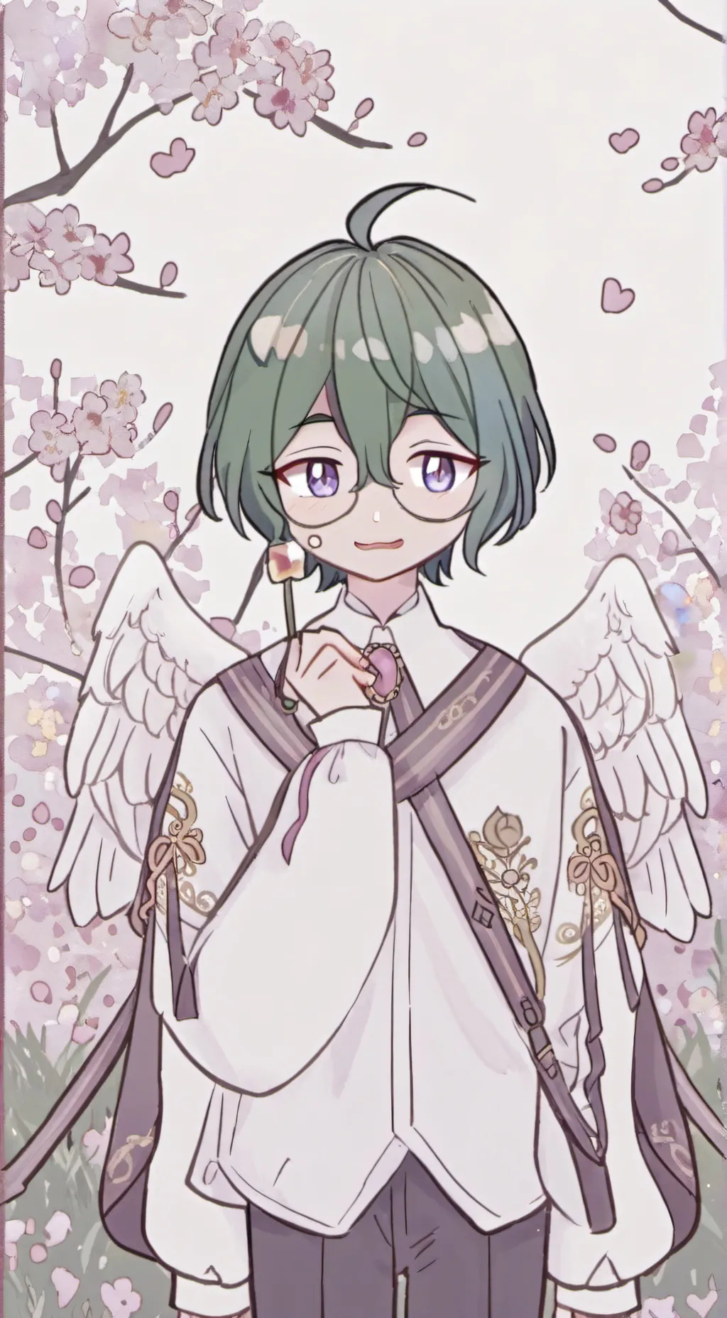 ai character: rotten girl background