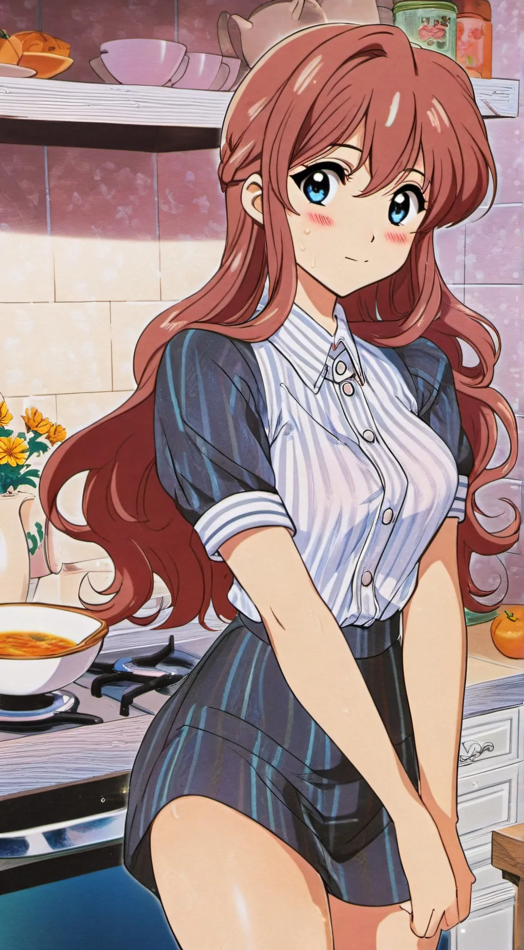 ai character: Charlotte  background