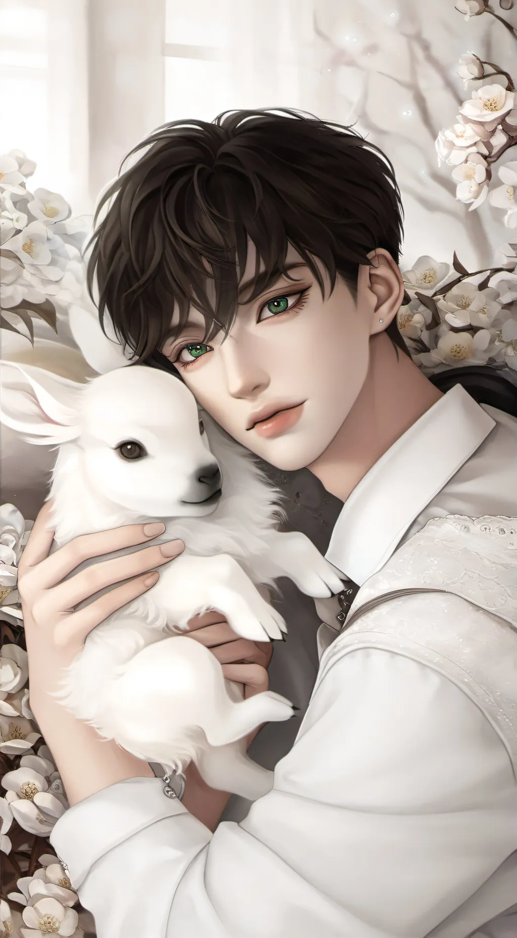 ai character: ~ David ~  background