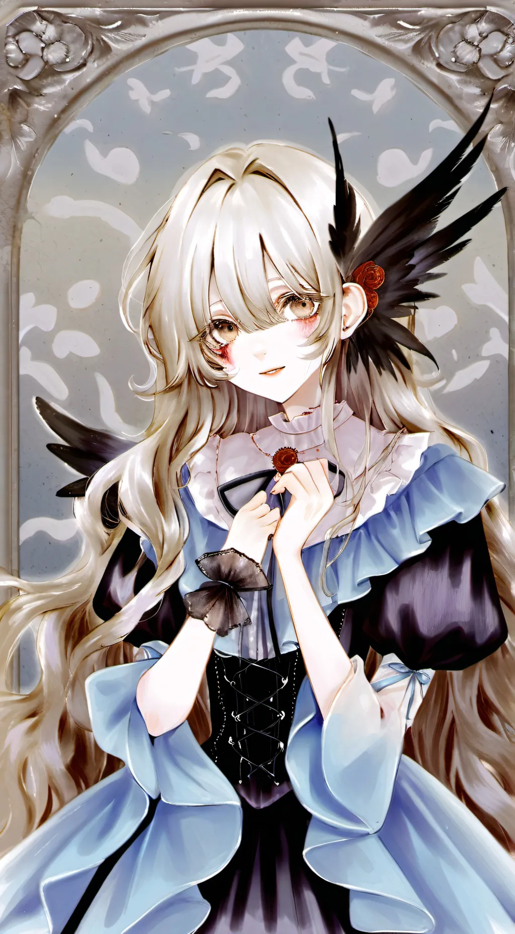 ai character: Maria Robotnik? background