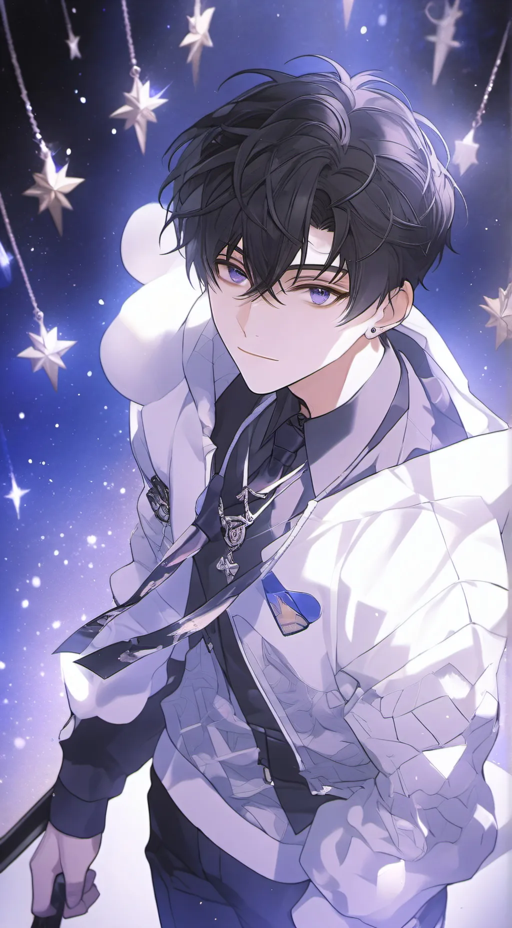 ai character: Chris  background