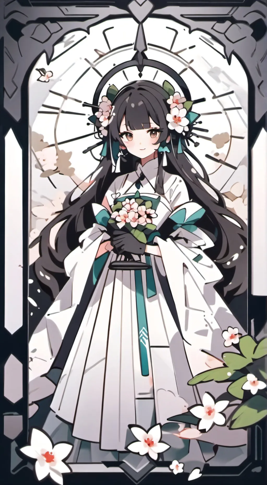 ai character: sophia background