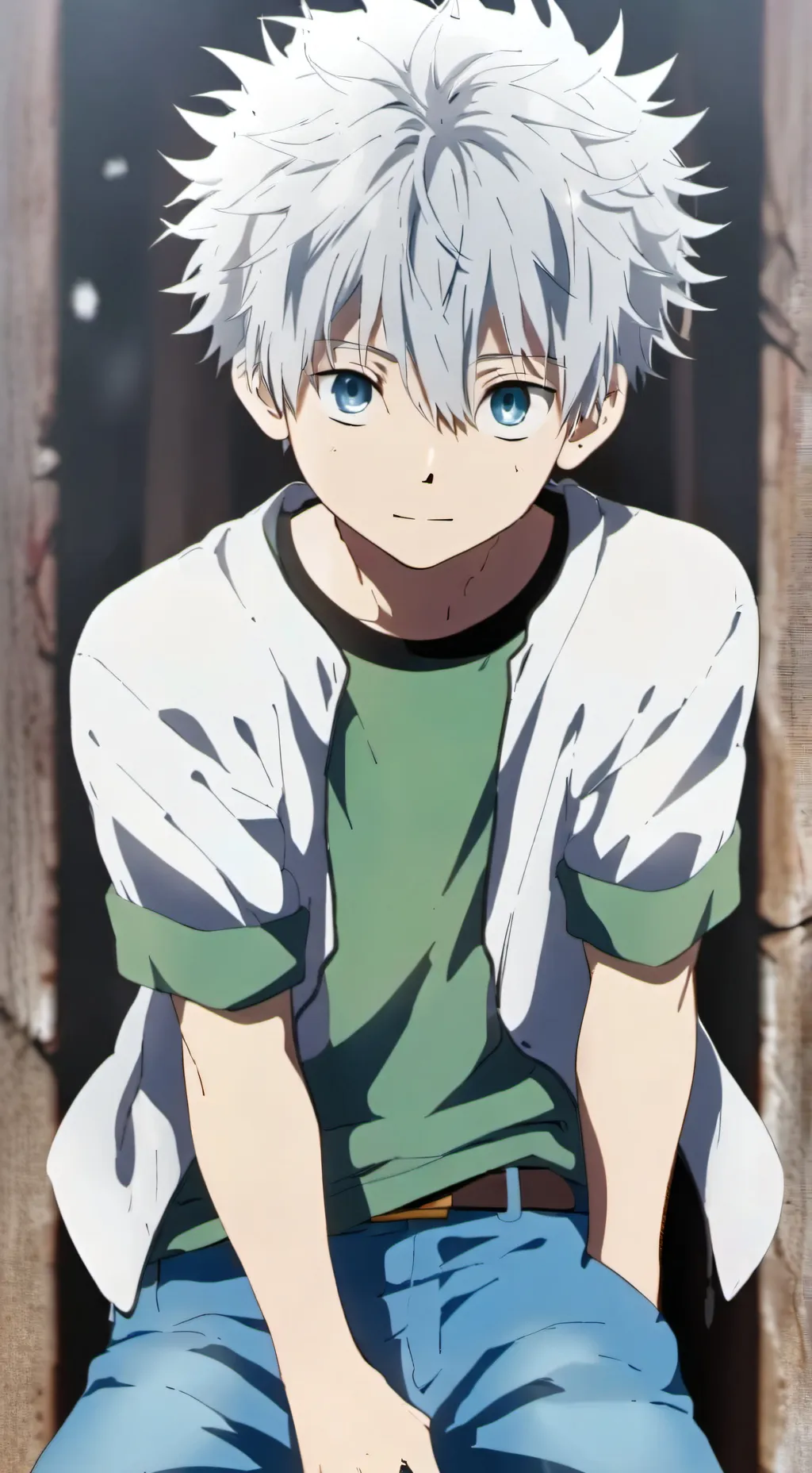 ai character: killua  background
