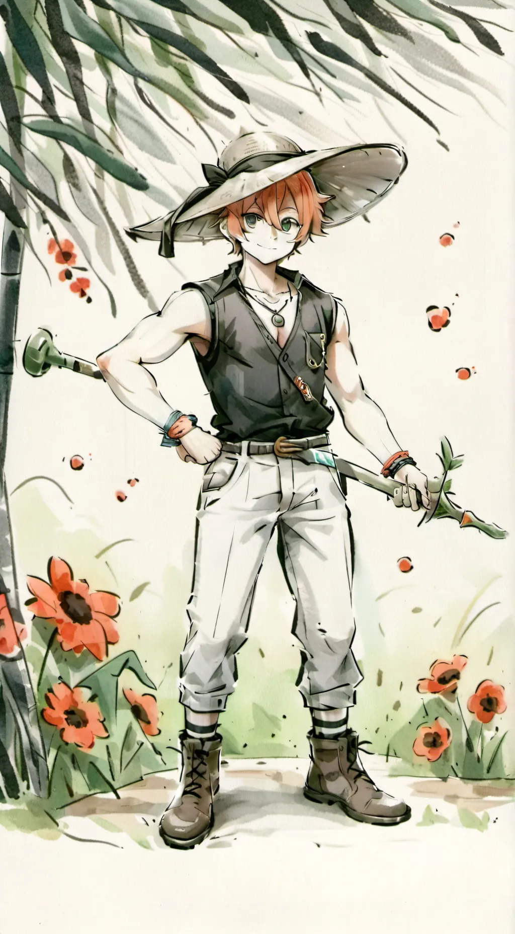 ai character: Milo (Pokémon)  background