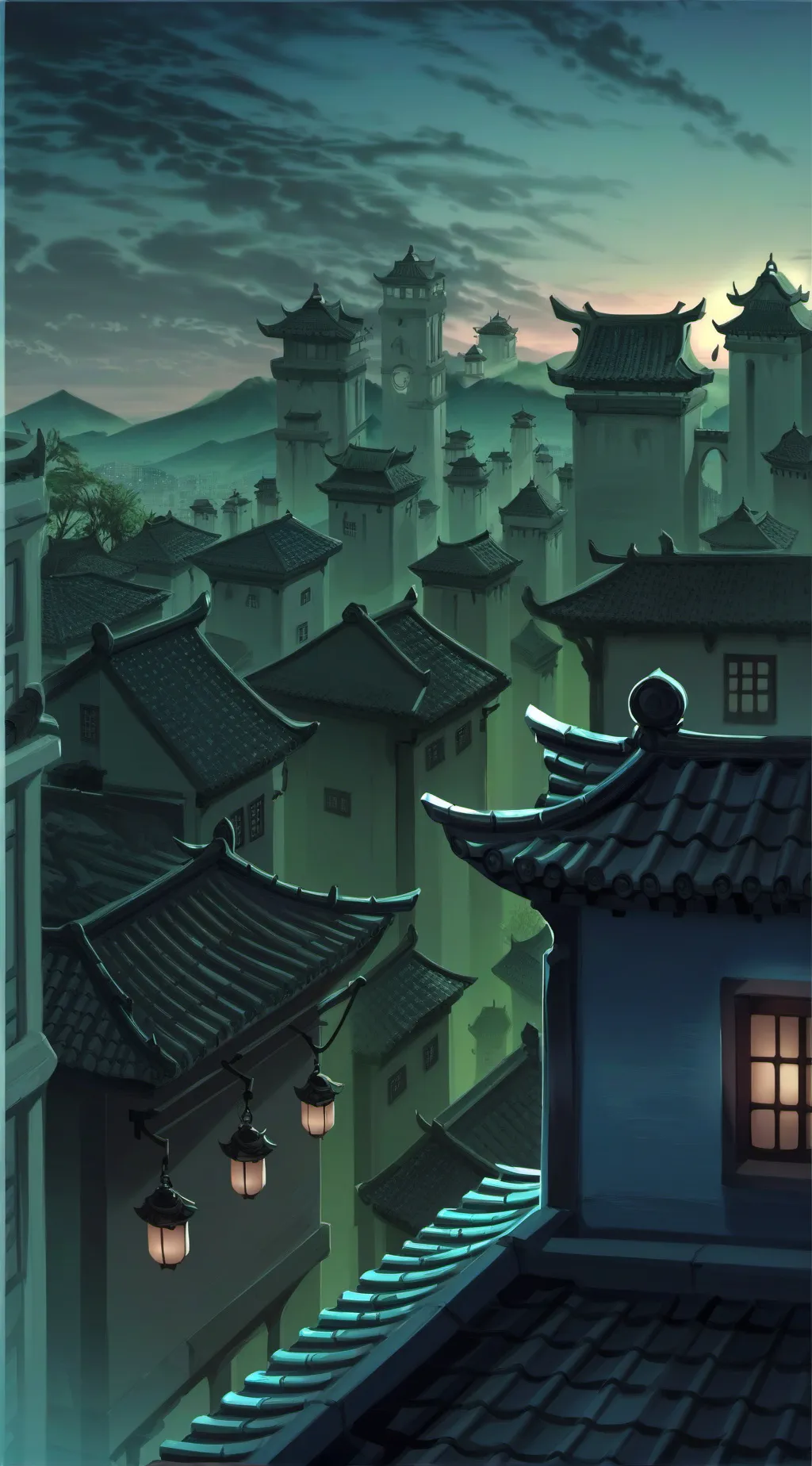 ai character: CH (Hunted) background