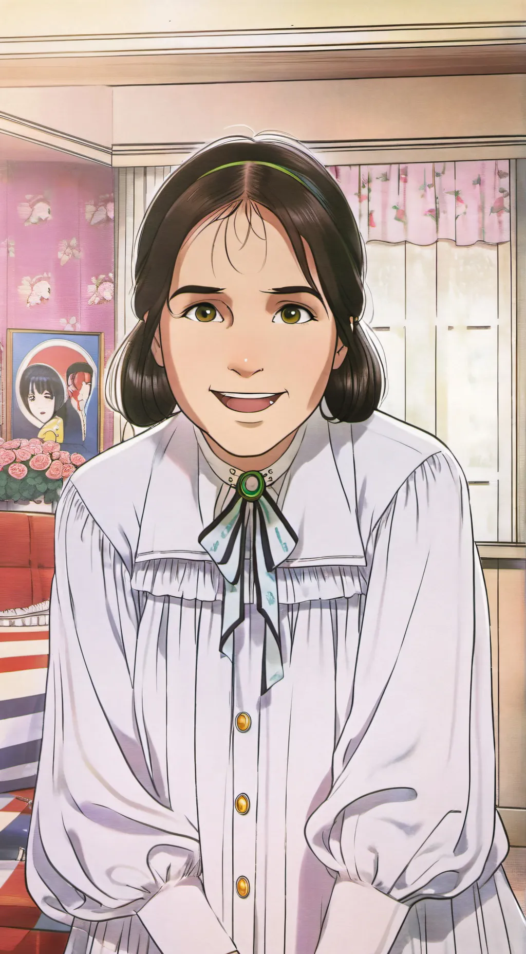 ai character: Not emo lana background