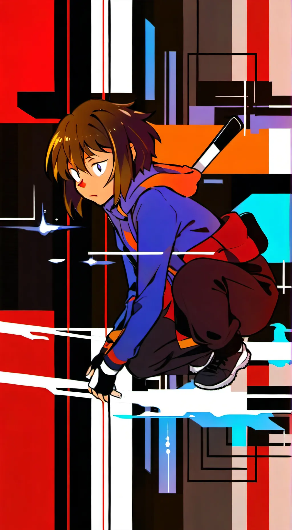 ai character: гт фриск background