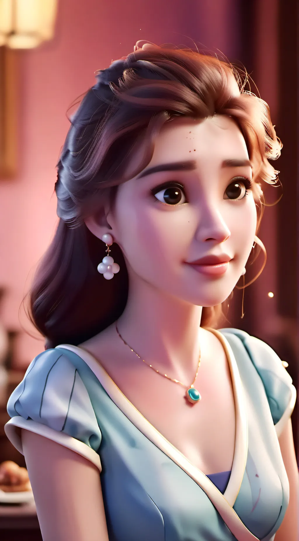 ai character: Ashley background