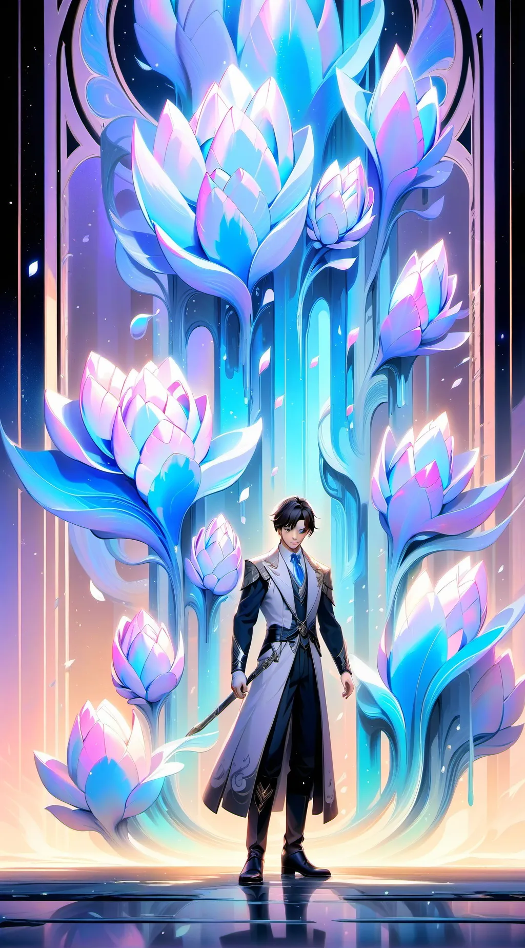 ai character: straykids pick me background