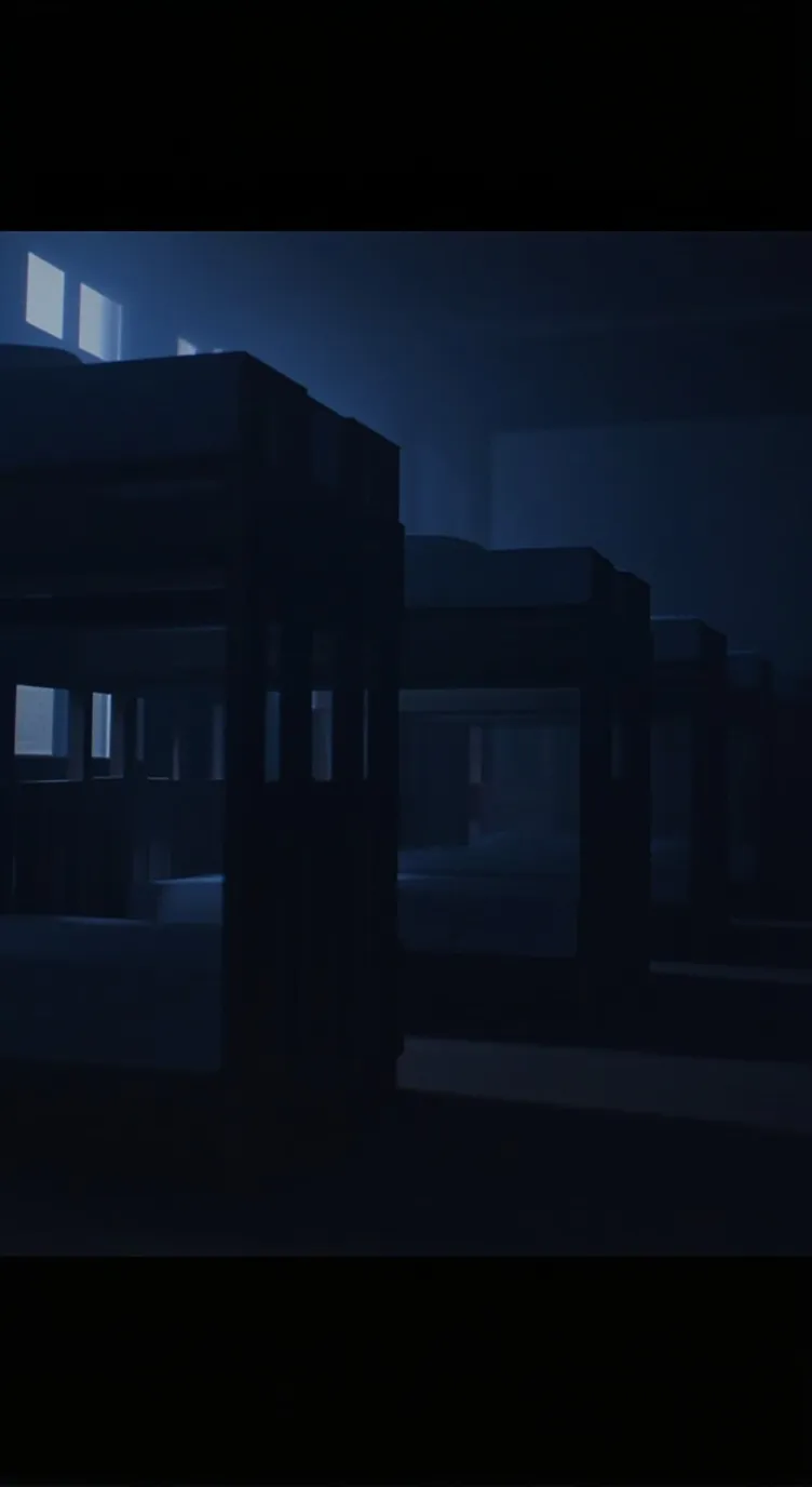 ai character: School camp background