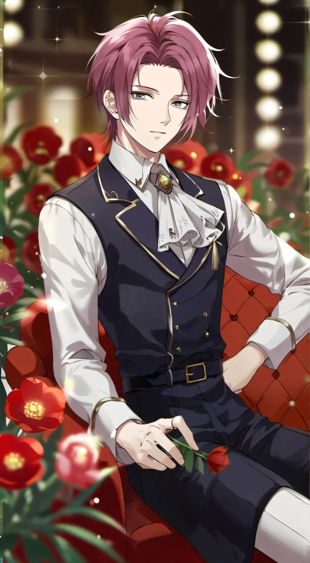 ai character: Саэ Итоши background