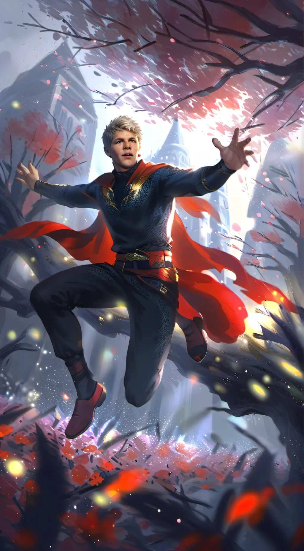 ai character: niall horan  background