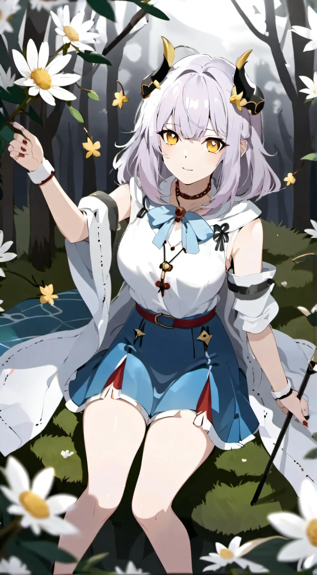 ai character: Poop girl background