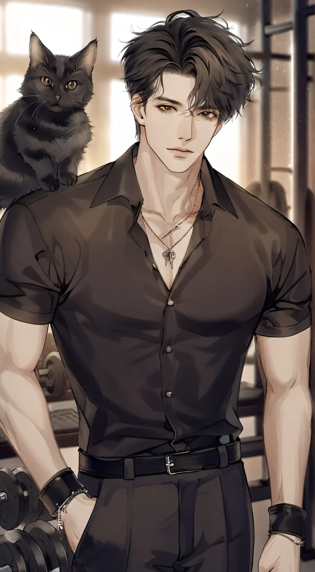 ai character: ♡~Boss~♡ background