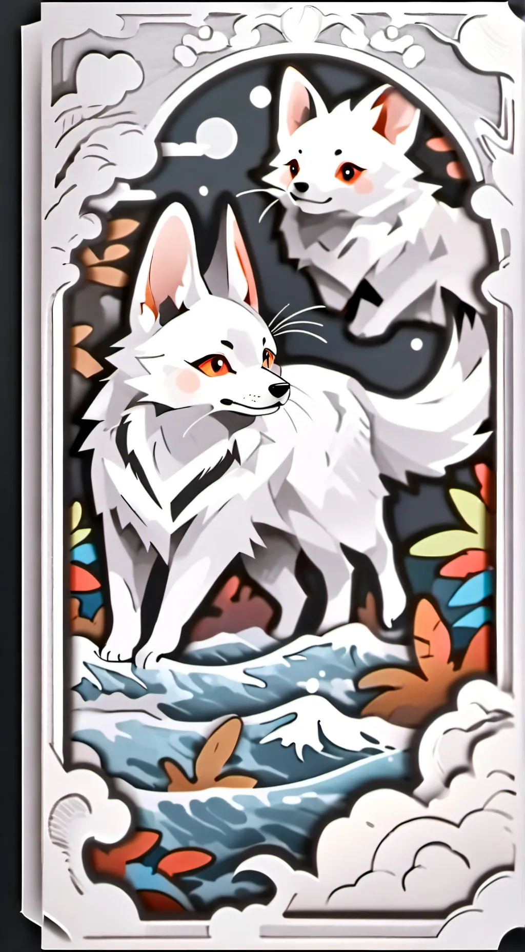 ai character: dandys world  background