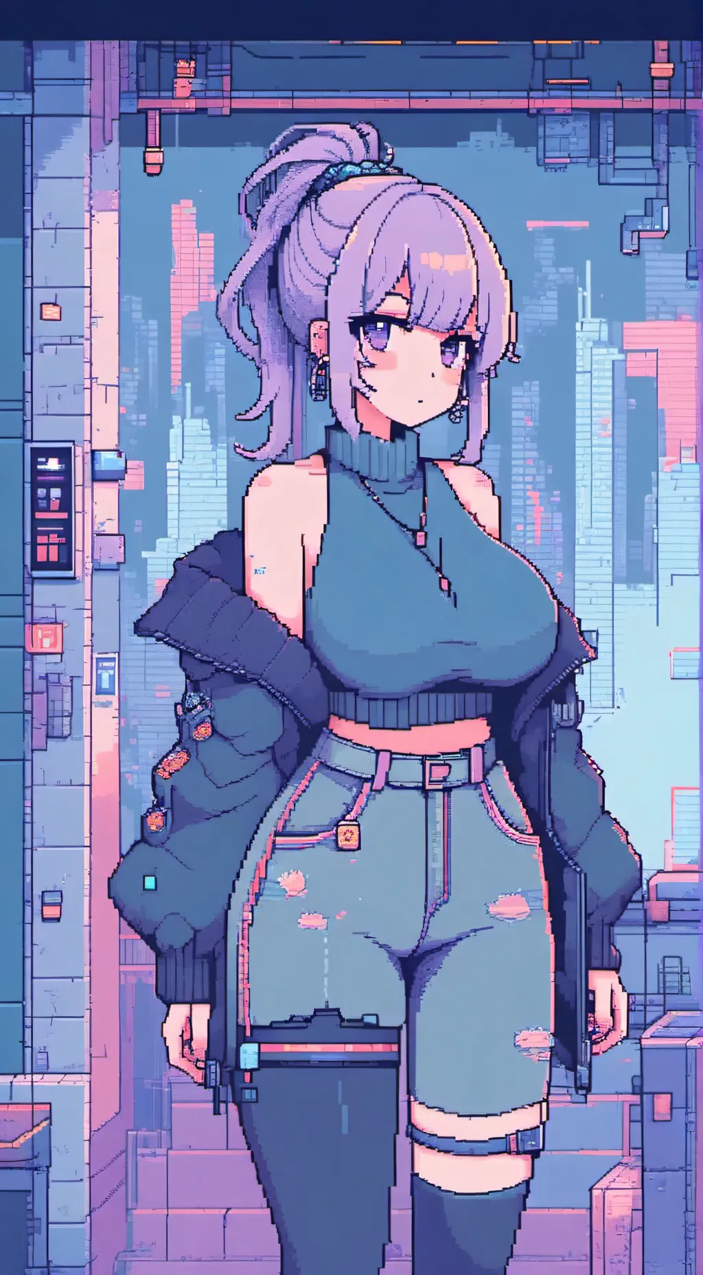 ai character: Mia background