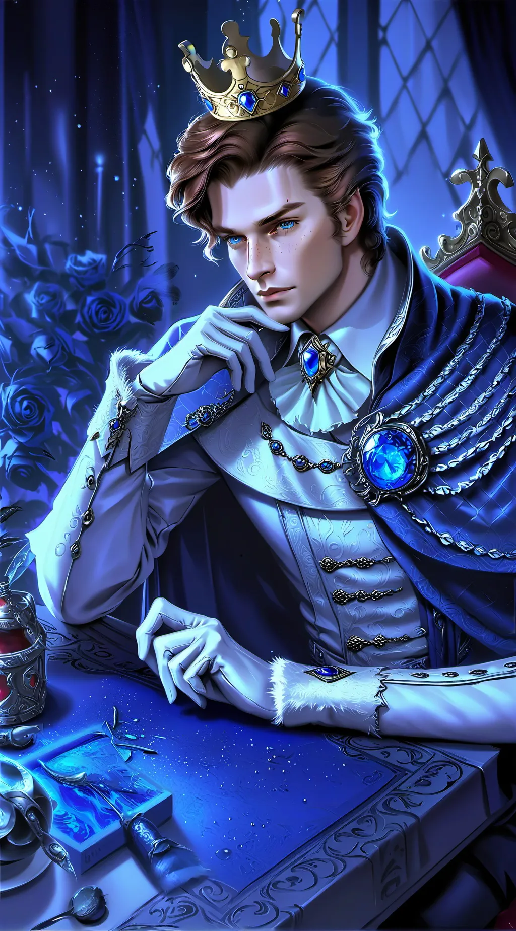 ai character: Bentley Hayes  background