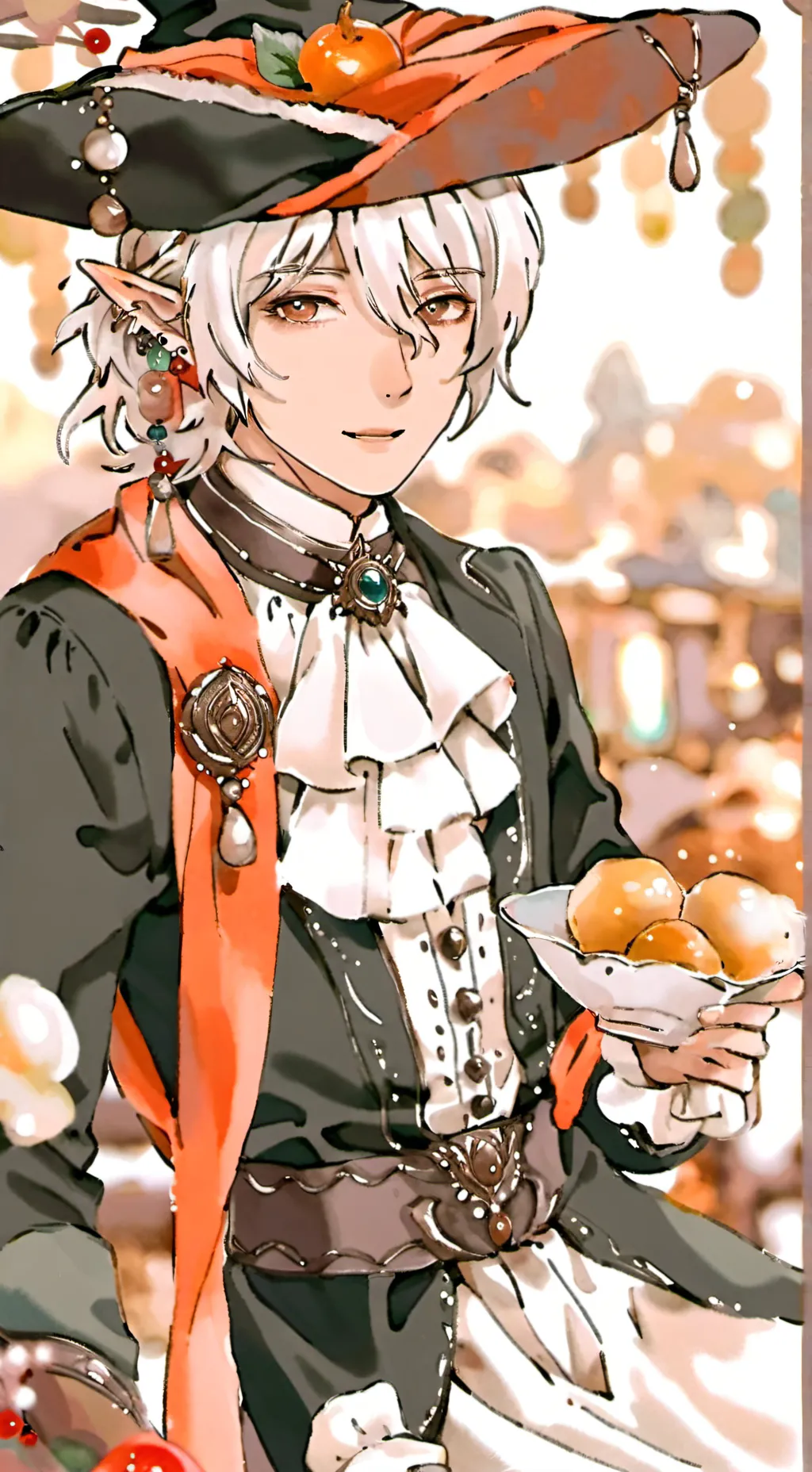 ai character: Нильсон background