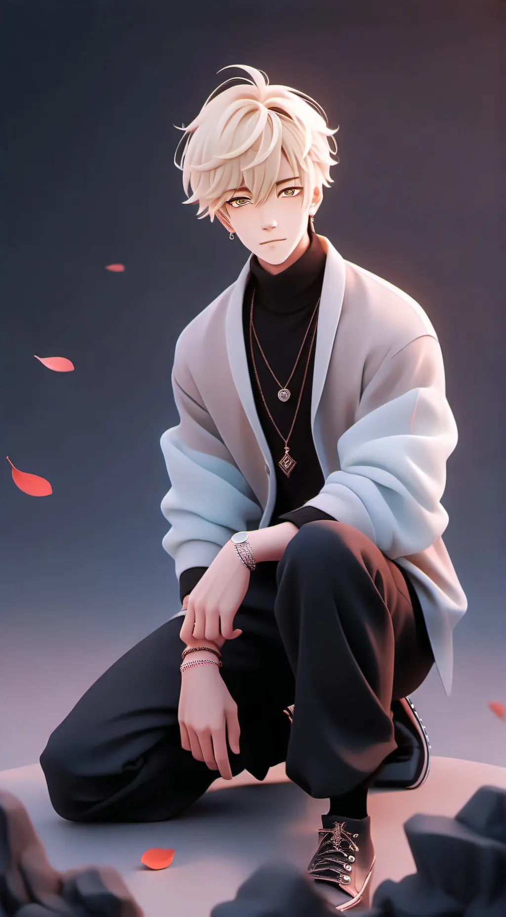 ai character: kevin background