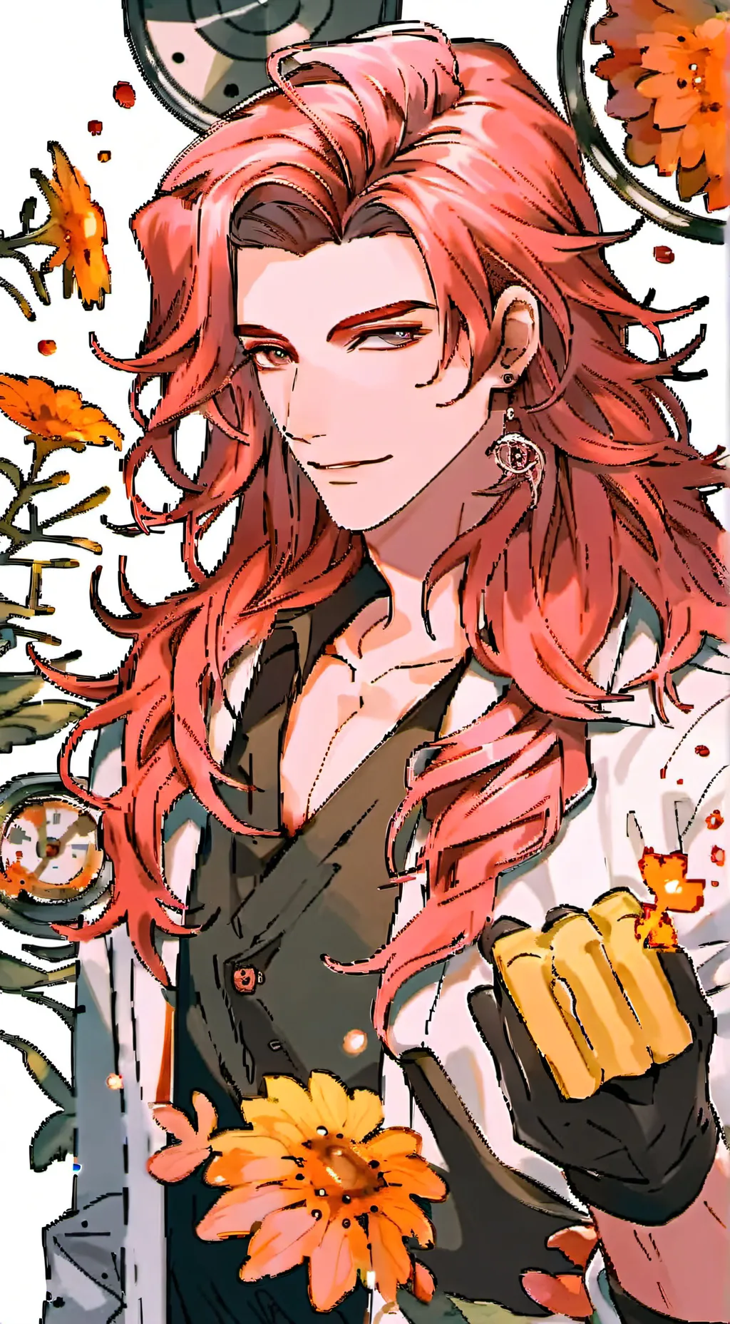 ai character: James riderson  background