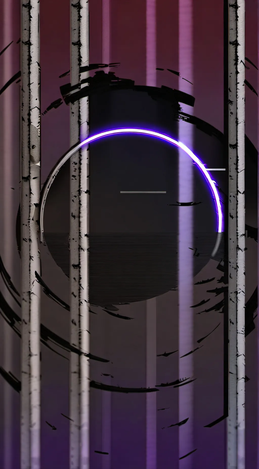 ai character: tv woman  background